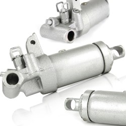 Cilindro Idraulico per Sollevatore Auto da 2,5 Tonnellate | 7,5x23 cm | Diametro Foro per il Perno 20,5 mm | Diametro Foro di Montaggio 19 mm | Pezzo di Ricambio